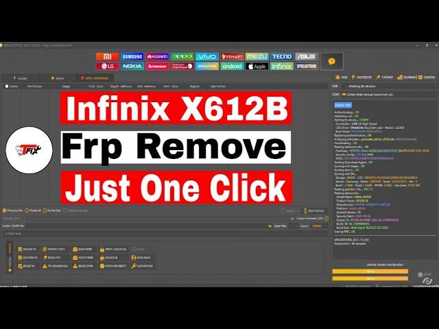 Infinix X612b Frp Remove 100% Working Unlock Tools