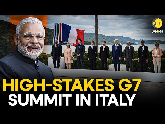 G7 Summit 2024 Italy LIVE: Italy PM Giorgia Meloni welcomes G7 leaders | Italy LIVE | WION LIVE