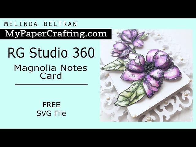 RG Studio 360 Magnolia Notes Card