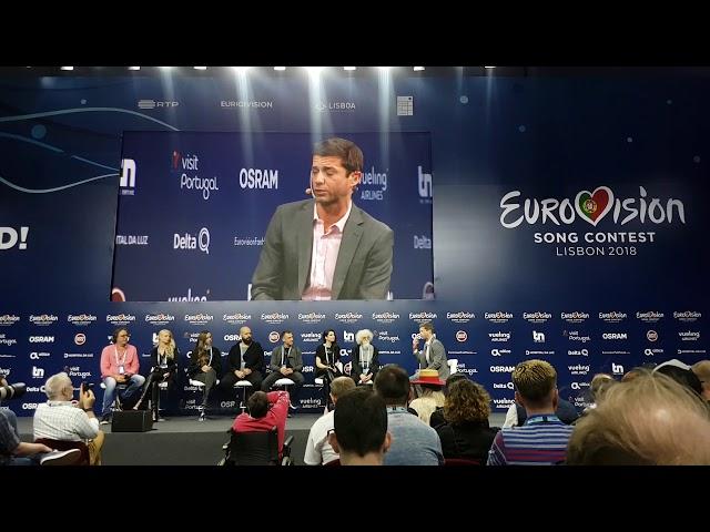 Sanja Ilić & Balkanika - First Press Conference - Serbia - Eurovision 2018