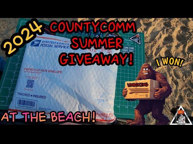 I WON! UNBOXING THE 2024 COUNTYCOMM MARATAC SUMMER GIVEAWAY! AT THE BEACH ️ BRASS PEANUT XL LIGHTER