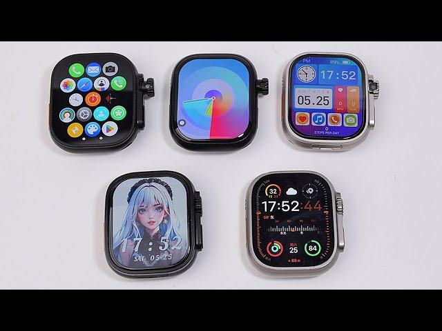 TOP 4 4G-LTE Android Smartwatches in 2024 VS Apple Watch Ultra