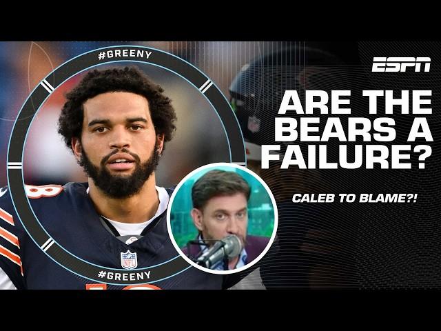 #Greeny says Caleb Williams isn’t to blame for the Bears’ failures this season! 