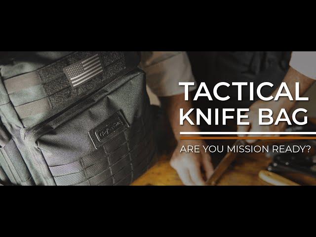 The Chef Sac Tactical Chef Knife Bag is Here! Are you Mission Ready? Cover your 6 at Every Angle!