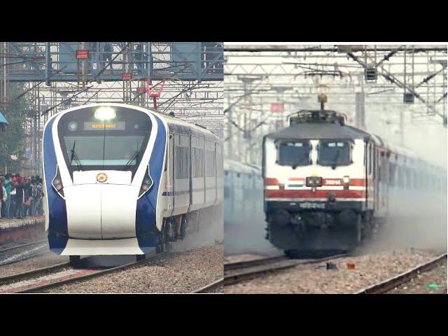 TOP 5 FASTEST TRAINS of Indian Railways | Vande Bharat-Gatimaan-Shatabdi-Rajdhani-Duronto