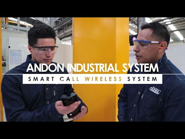 ANDON Industrial System - Smart Call - Radio Frequency Model