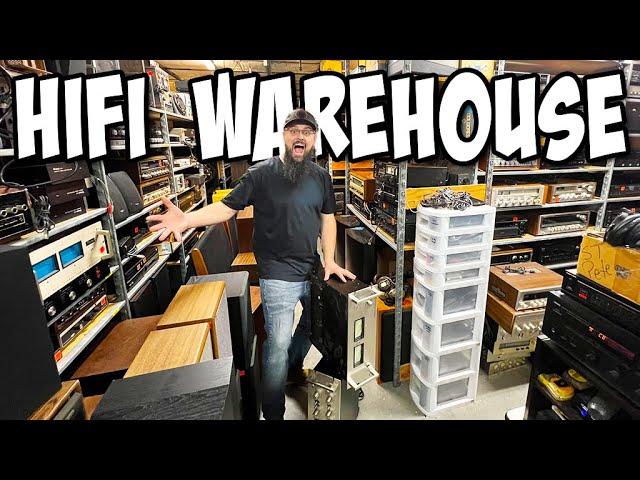 I Found a SECRET Warehouse PACKED with VINTAGE AUDIO! (Tampa, FL)