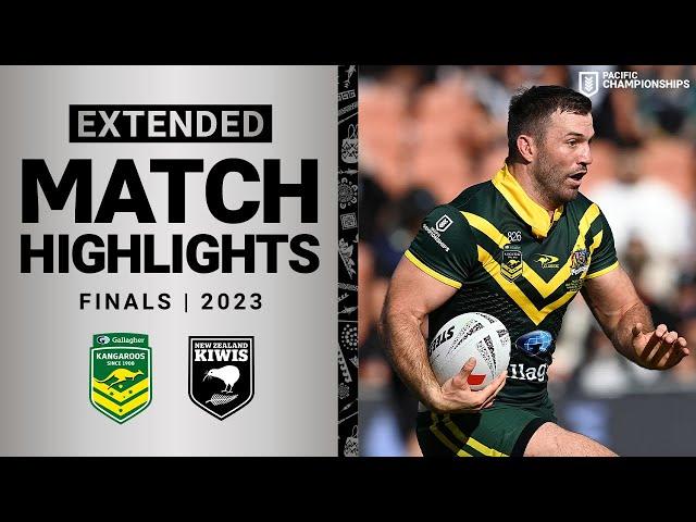 Kangaroos v New Zealand Kiwis | Extended Highlights | Pacific Championships, 2023 | NRL