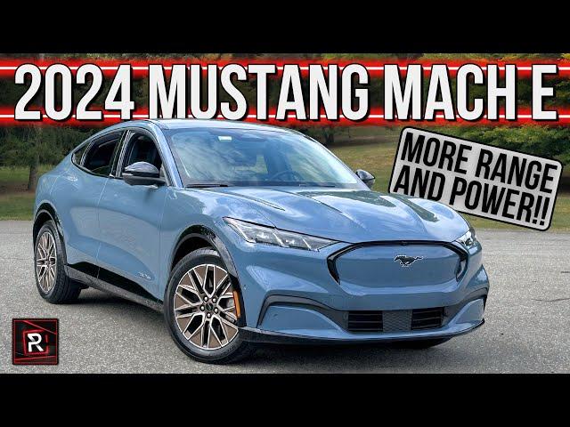 The 2024 Ford Mustang Mach E Is Premium SUV With Big Improvements in Range & Power