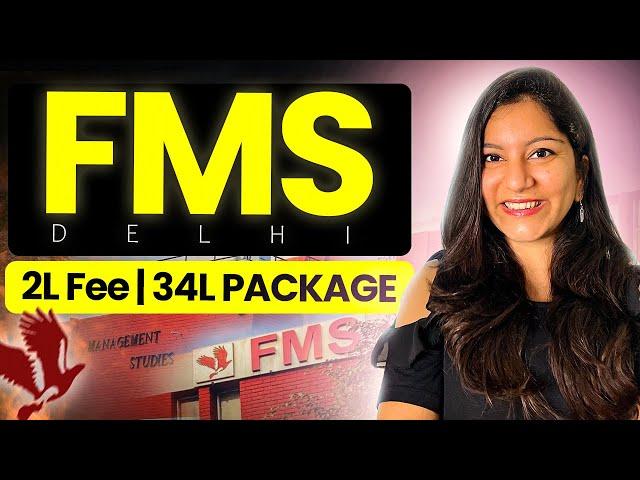 Earn 34L Package with Low Marks: FMS MBA Selection Process 2023