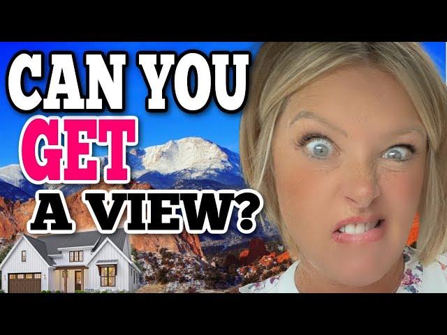 Buying a Home with a MOUNTAIN VIEW in Colorado Springs