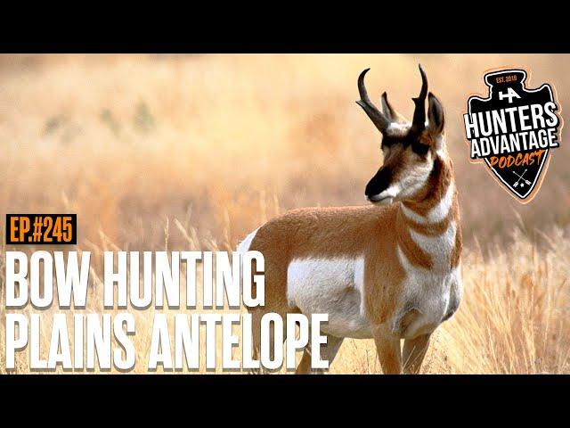 Bow Hunting Plains Antelope (THIS IS HARD!!) | Hunters Advantage Podcast #245