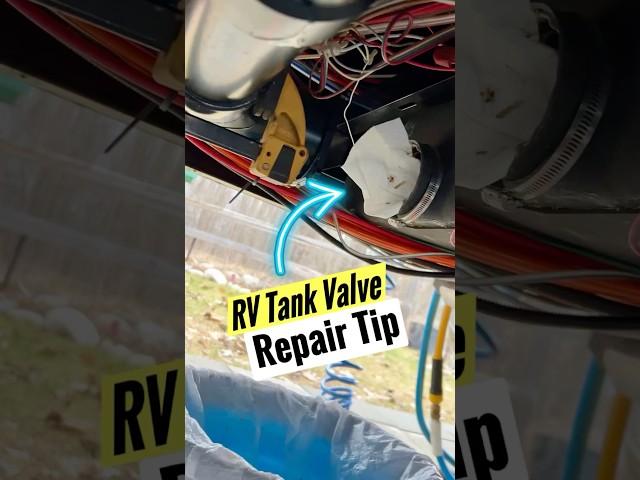 Changing RV Tank Valves 