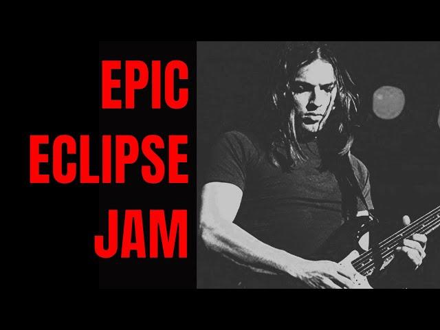 Extended Eclipse Jam | Pink Floyd Style Guitar Backing Track (D Minor-ish)