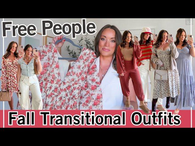 Free People Fall Transitional Outfits | Midsize Haul