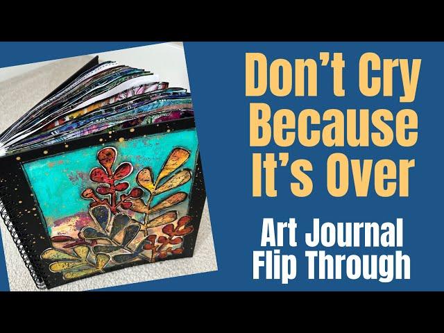 ART JOURNAL FLIP THROUGH #artjournal #mixedmedia