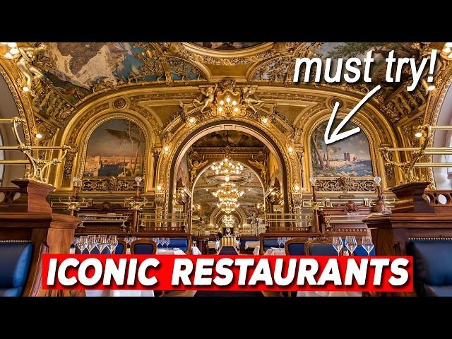 Paris' Most ICONIC Restaurants (You Must-Try Once)