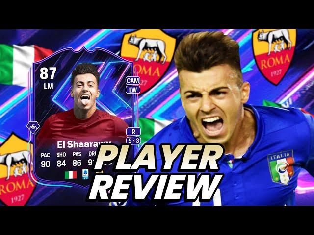 87 FLASHBACK EL SHAARAWY SBC PLAYER REVIEW | FC 25 Ultimate Team