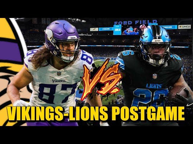 VIKINGS-LIONS POSTGAME SHOW: 10 TAKEAWAYS