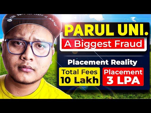 Is Parul University a Scam?  Honest BTech CSE Review 2025  Fees vs Placements!