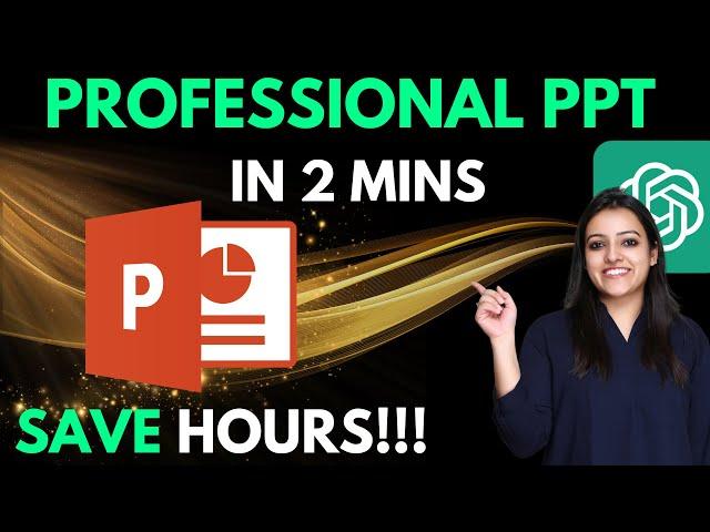 How to make Stunning powerpoint PPT in 2 mins on mobile phone using ChatGPT & AI|Gamma AI| Ritika AI