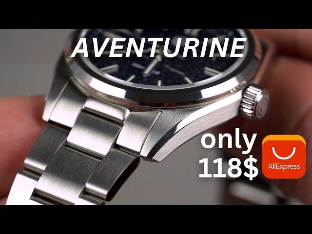 The Best Affordable Watch with an Aventurine Dial on Aliexpress: Watchdives WD0003