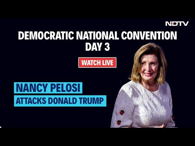 DNC 2024 LIVE | Nancy Pelosi Addresses Democratic National Convention In Chicago