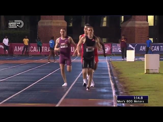 Josh Hoey Goes Wire-To-Wire To Run 1:44.22, Wins Mike Holloway Pro Classic 800m