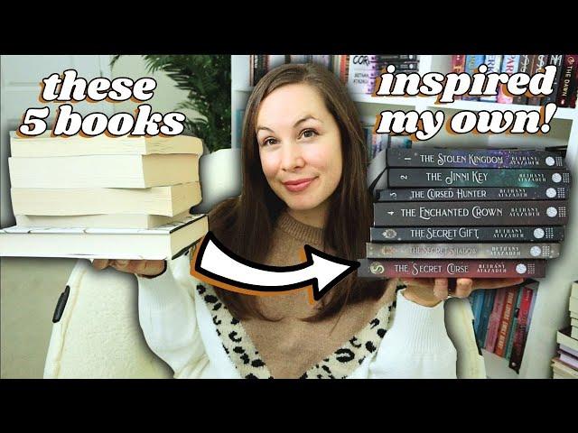 5 books that inspired my fantasy books in a HUGE way