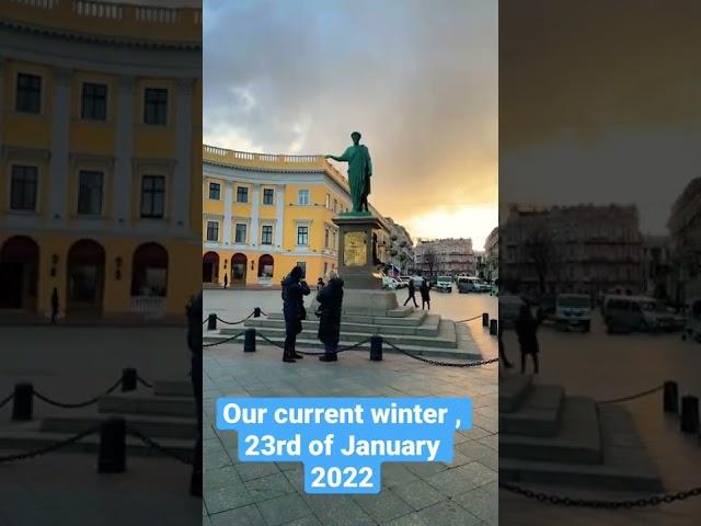 Winter in Odessa 2022