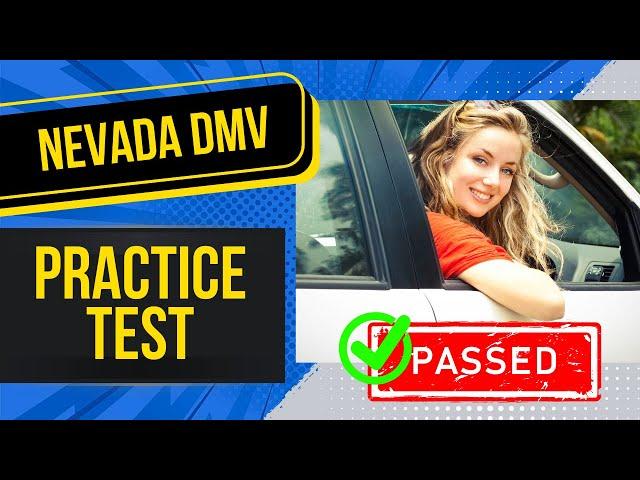 Nevada DMV Written Test 2024 (50 MUST KNOW Questions with Answer Explanations)