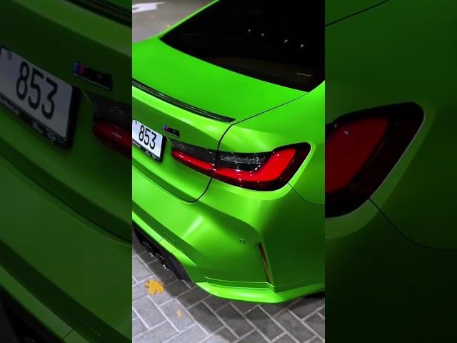 M3 BMW-amazing color #shorts #bmw #car