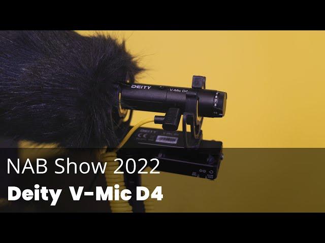 Deity Microphones V-Mic D4 at NAB Show 2022