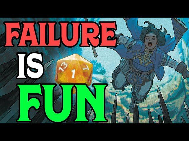 Embracing Failure in TTRPG's