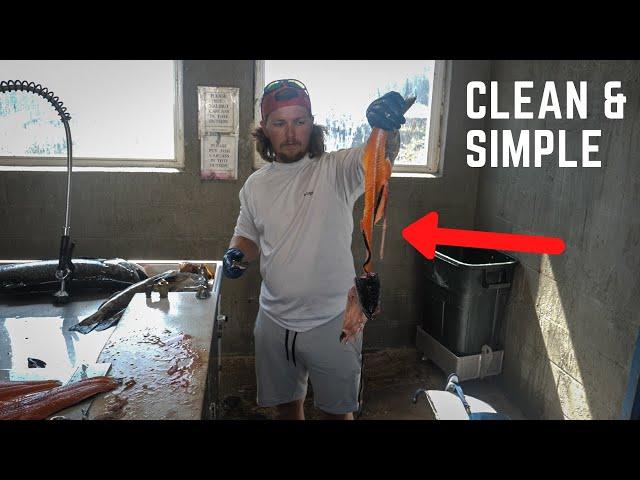 How I Fillet A Salmon | Removing Fins | Cleaner Fillet* Salmon Fishing Tutorial*