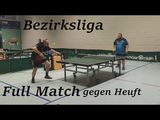 Full Match | Bezirksliga ...Ein schweres Match Gegen Materialspieler M.Heuft(1614TTR)