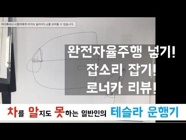 [차알못 테슬라] 완전자율주행장착! 잡소리 잡기, 로너카 리뷰!박스