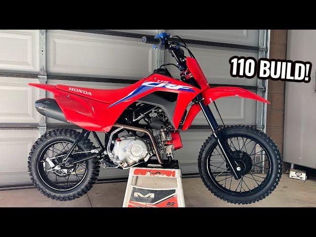 BUILDING THE FASTEST CRF110f! NEW MODS