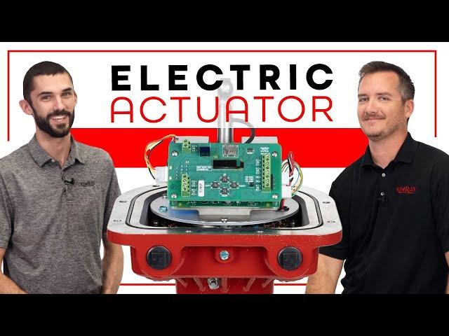 Hands on with the new Kimray Electric Actuator || Automation for Oil & Gas Control Valves