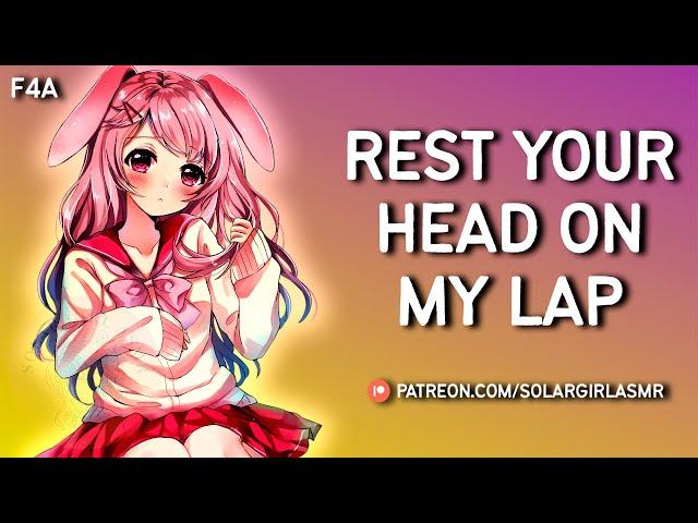 ASMR Roleplay | Bunny Girl Helps You Relax | Protective Listener | Hair Play | Sleep Aid GF RP F4A