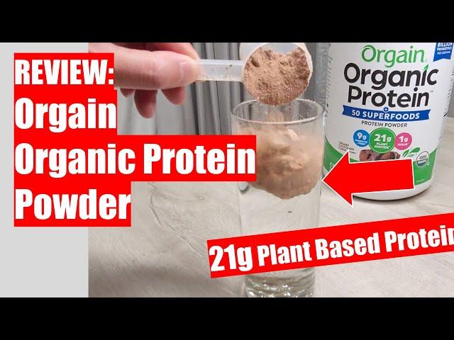 REVIEW: Costco ORGAIN Organic Protein Powder