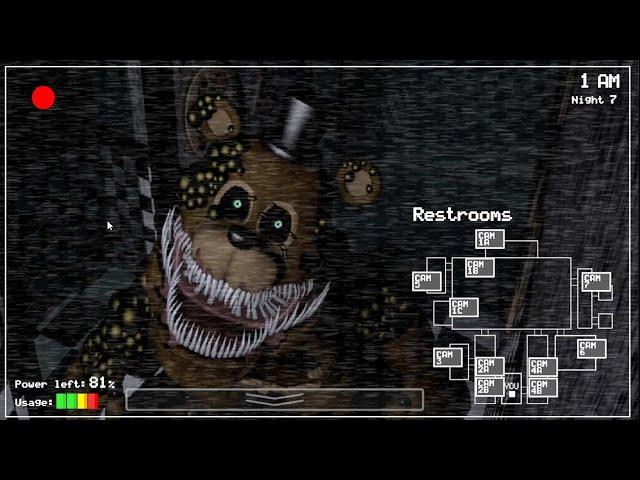 The Return of Twisted Freddy! Remastered! (FNaF 1 Mods)