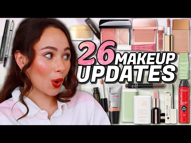 26 NEWEST MAKEUP PRODUCTS IVE BEEN TESTING! SPEED REVIEWS! ELF, Laura Mercier, DIOR & MORE!!