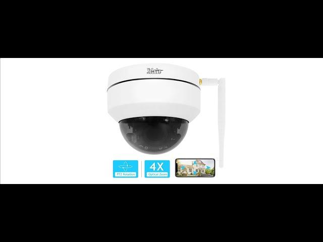 NEW AFFORDABLE YO LUKE 2.5 MP 4X ZOOM PTZ WIFI CAMERA