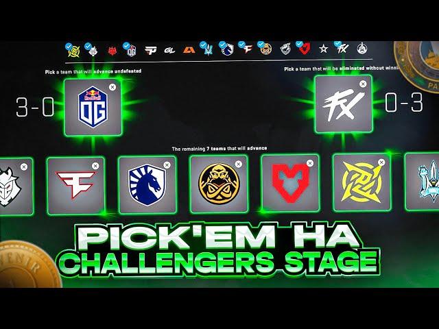 PICK'EM НА CHALLENGERS STAGE BLAST PARIS 2023 | ПРОГНОЗЫ НА CHALLENGERS STAGE | #1