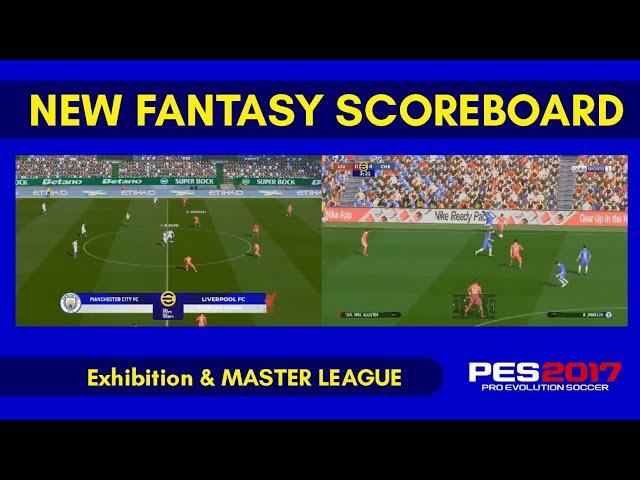 Fantasy Scoreboard PES 2017 All Patch