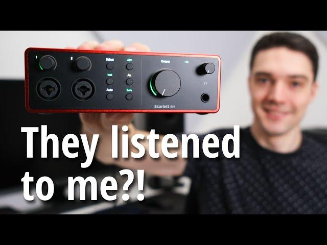 Focusrite Scarlett 4i4 4th Gen – USB Audio Interface Review (new AIR mode!!)