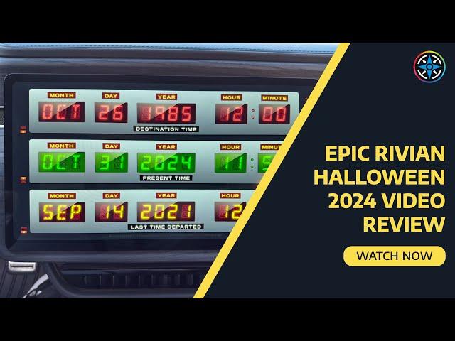 Rivian’s Epic 2024 Halloween Update! Pop Culture Costumes, LED Colors, & More!