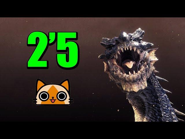 Fatalis 2'5 Solo Palico Exploit | MHW Iceborne