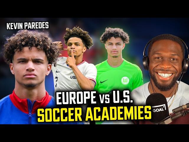 Wolfsburg's Kevin Paredes on European vs American Academies, Training with Rooney & MORE! | Studs Up